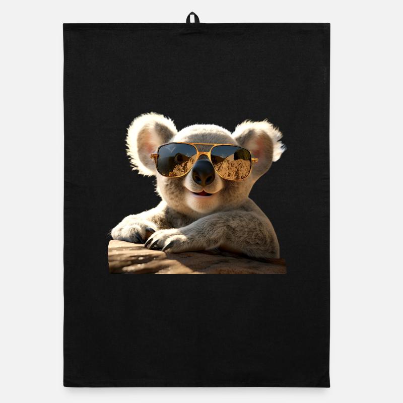 Koala Australia Koalas Koala Bear Cute Koala Bear Organic dish towel