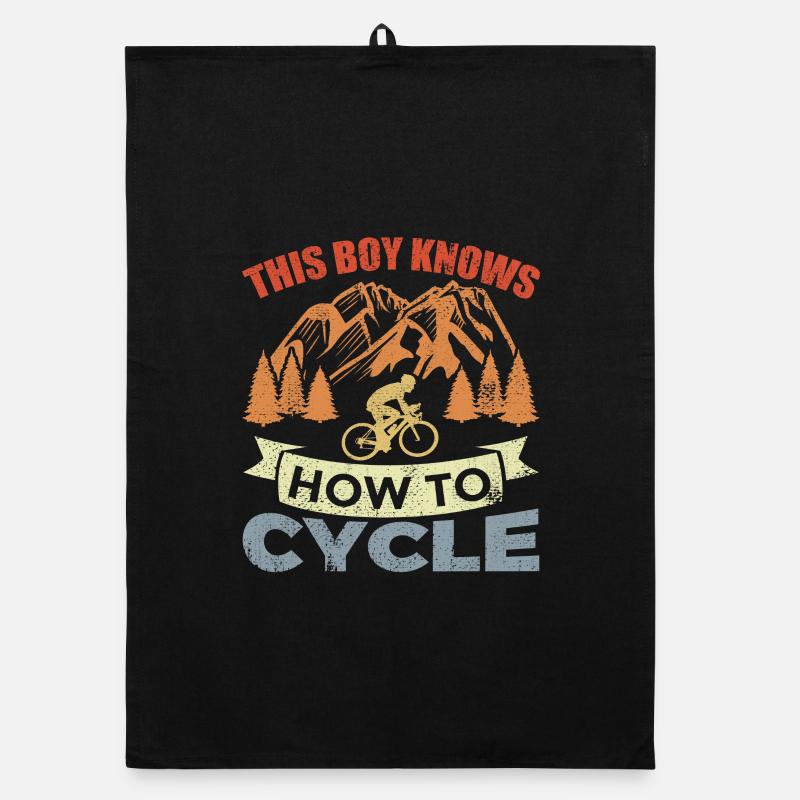 Bicycle Boy Organic dish towel