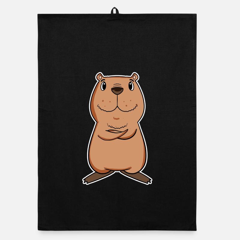 Capybara Organic Geschirrtuch