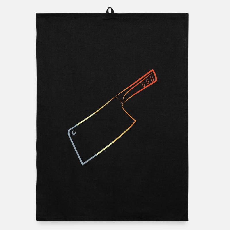 Couteau rétro Torchon bio