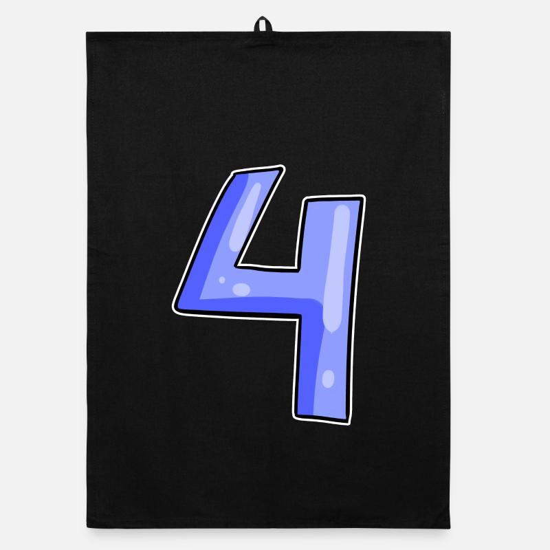 4 - Four Organic dish towel