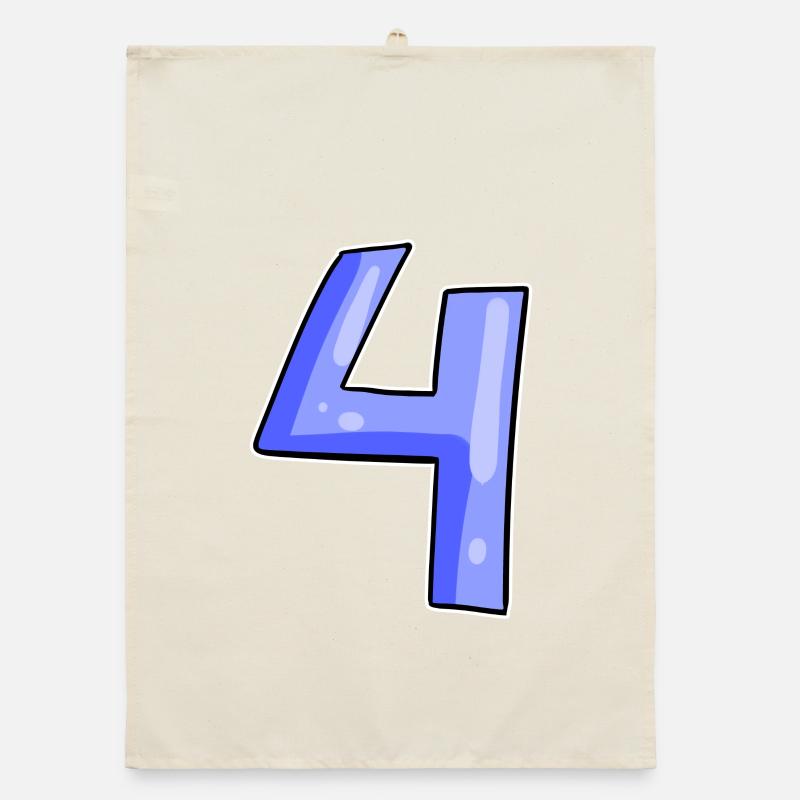 4 - Vier Organic Geschirrtuch