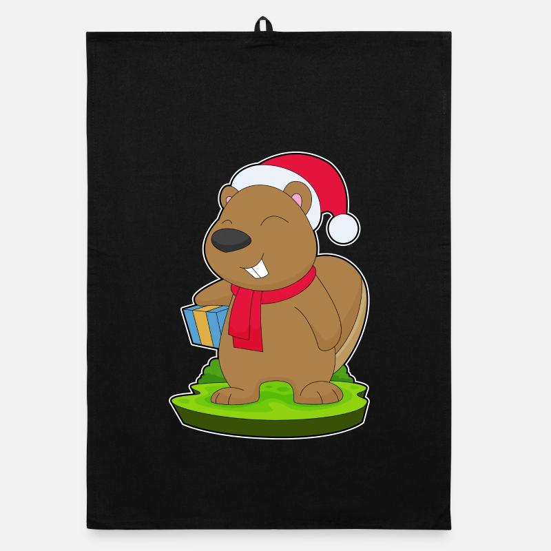 Forfait de Noël Castor Torchon bio