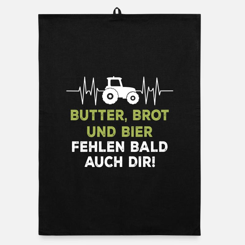 Butter, bread and beer will soon be missing for you too Organic dish towel