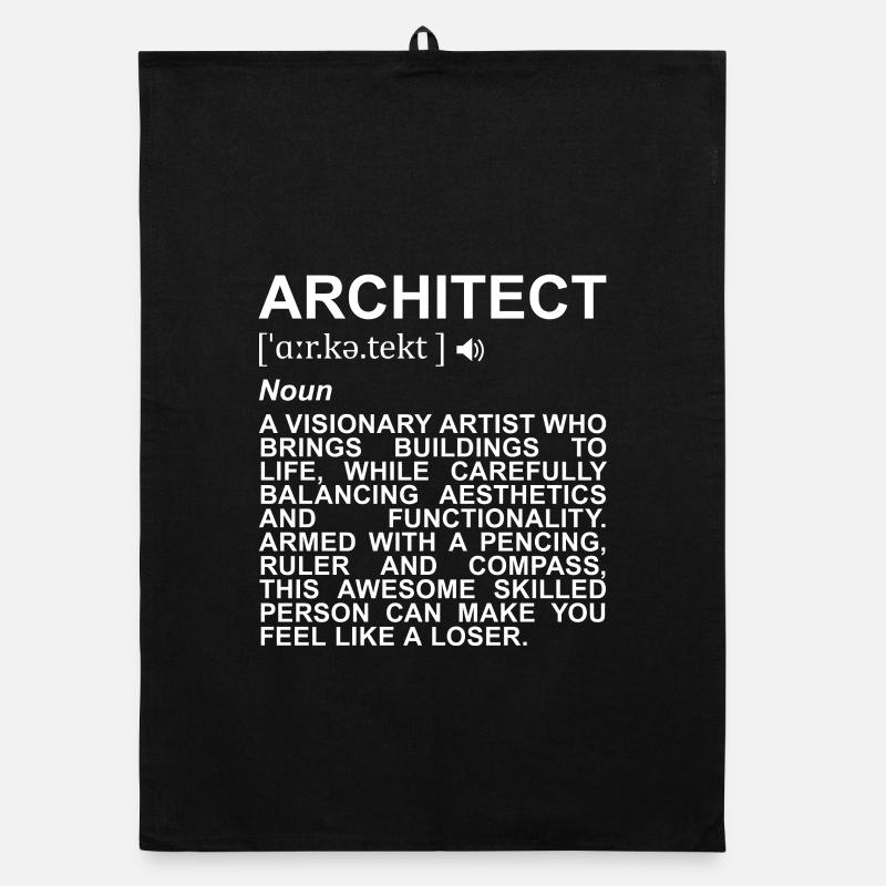 Architekt Definition Organic Geschirrtuch