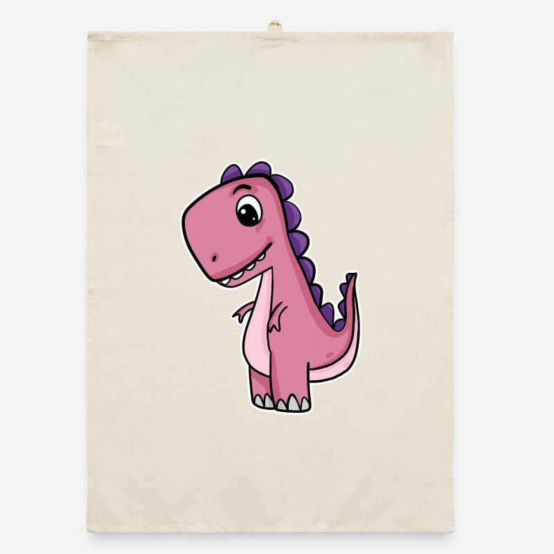Dino Dinosaurier Organic Geschirrtuch