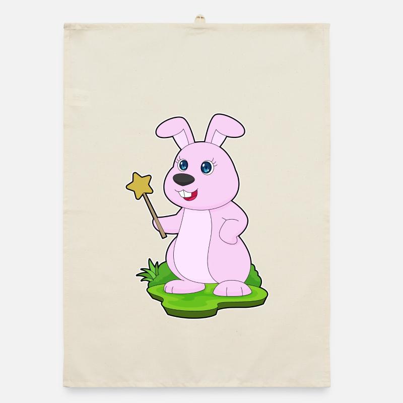Baguette de sorcier lapin Torchon bio