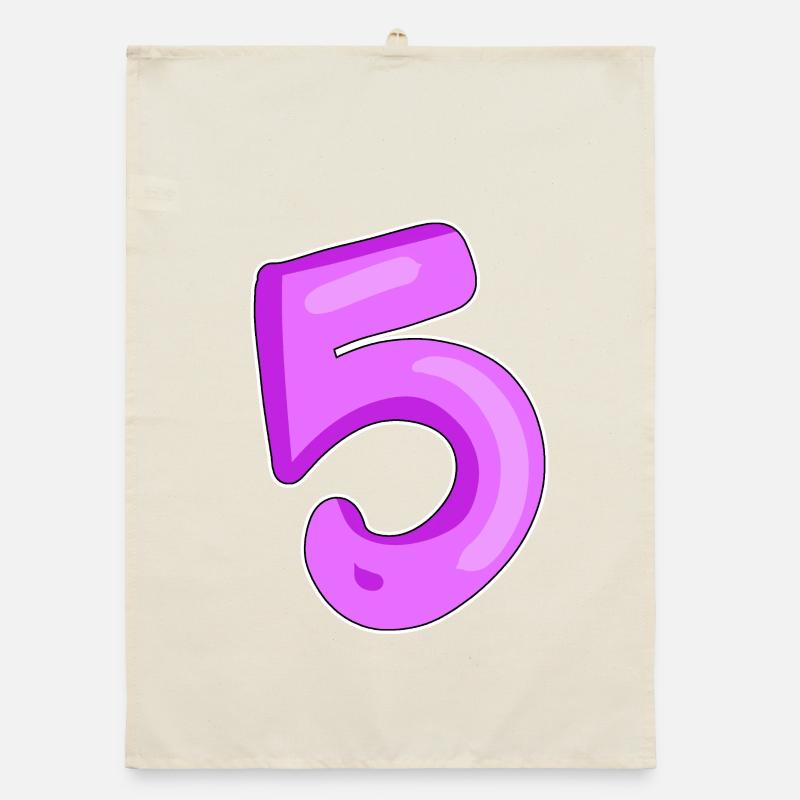 Numéro numéro 5 Torchon bio