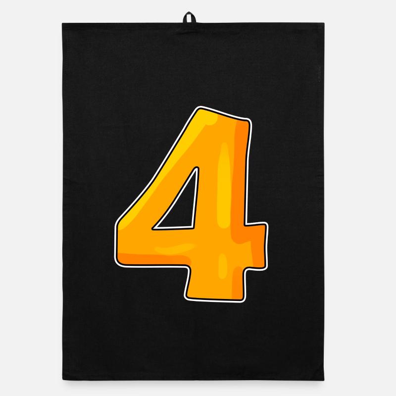 Numéro numéro 4 Torchon bio