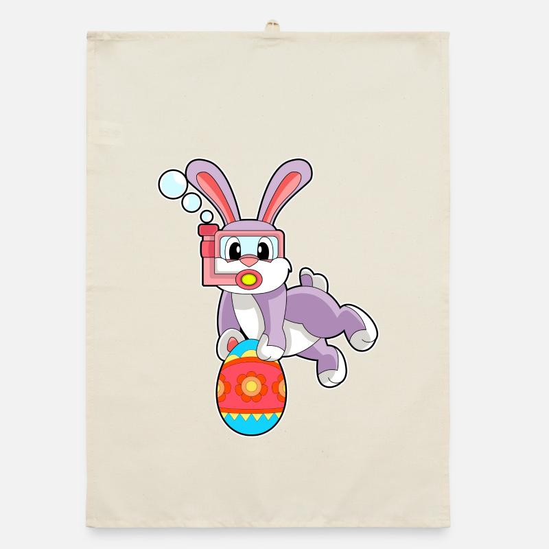 Plongée de Pâques avec les lapins Torchon bio
