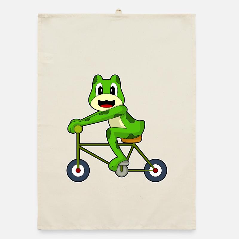 Vélo grenouille Torchon bio