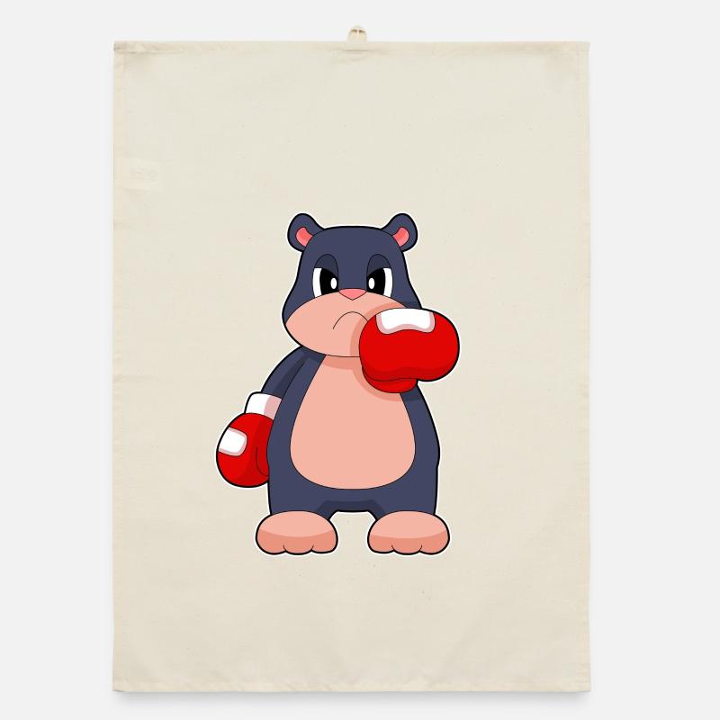 Mole Boxer Gants de boxe Boxe Torchon bio