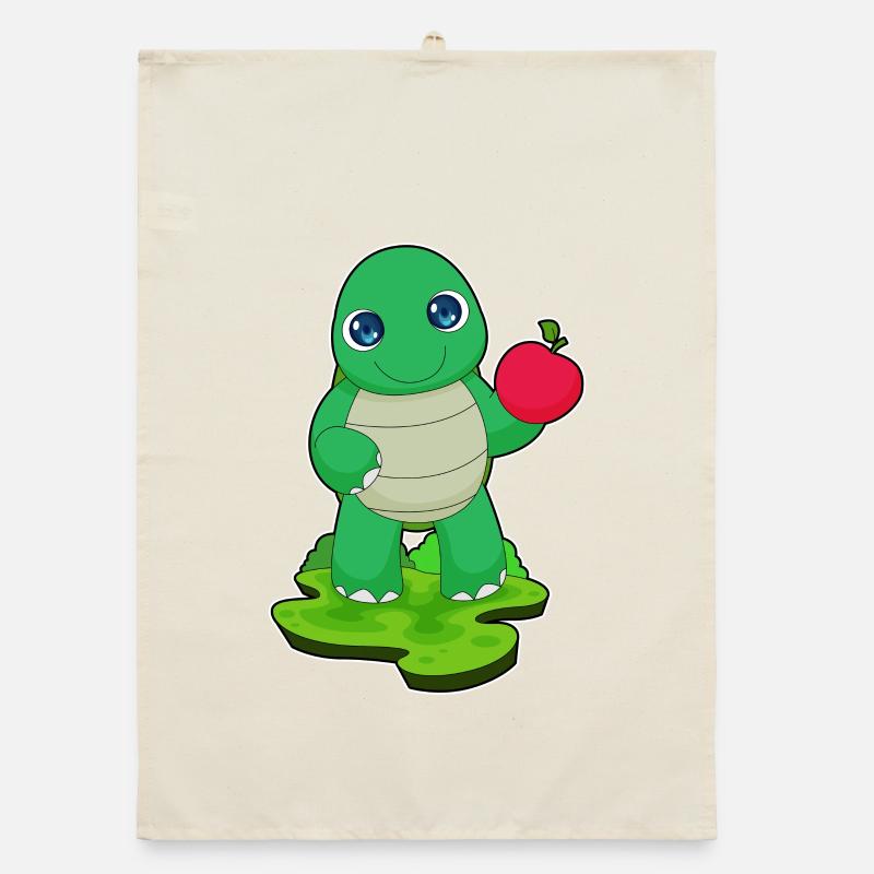 Turtle Apple Organic dish towel