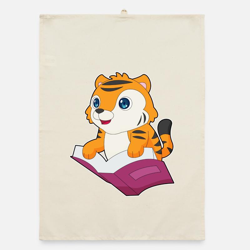 Tiger Book Organic dish towel