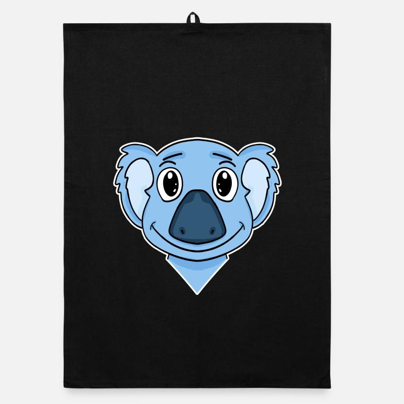 Koala Tête d’ours Torchon bio