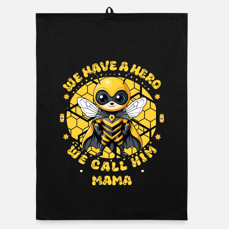 Bees also have heroes Organic dish towel