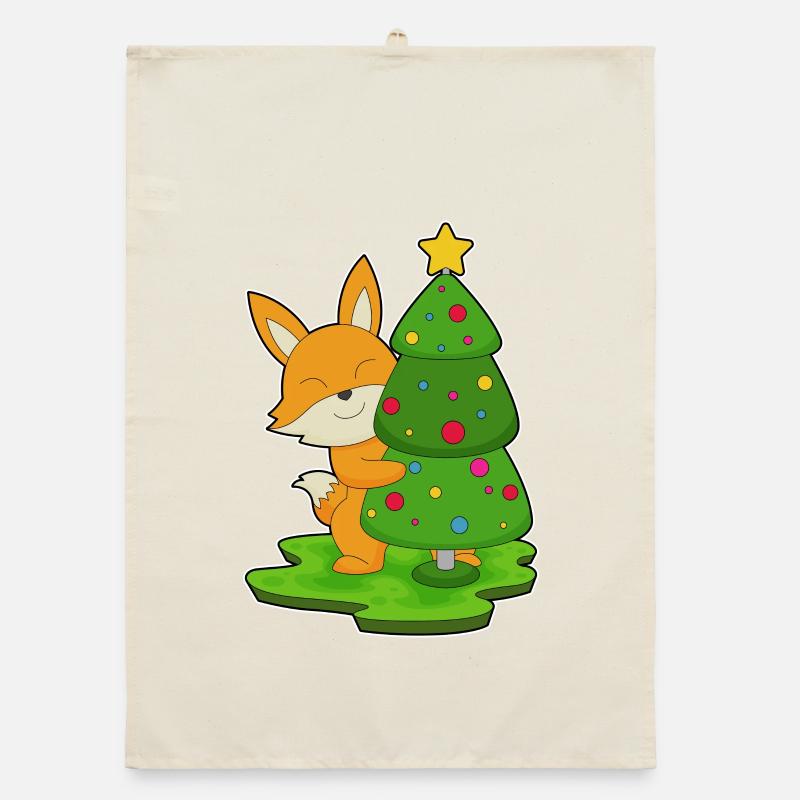 Arbre de Noël Renard Torchon bio