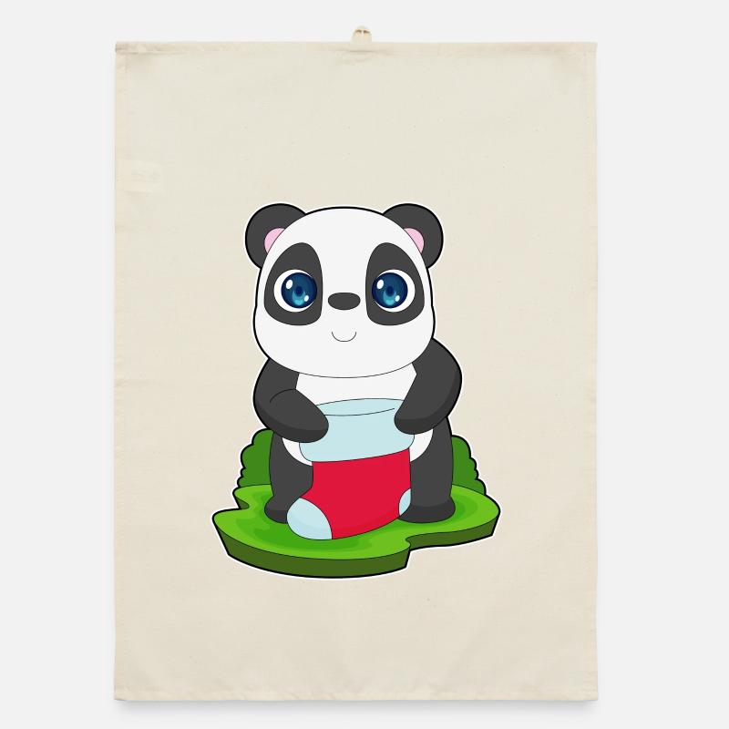 Chaussettes de Noël Panda Torchon bio