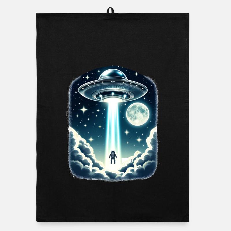 UFO-Entführung Organic Geschirrtuch