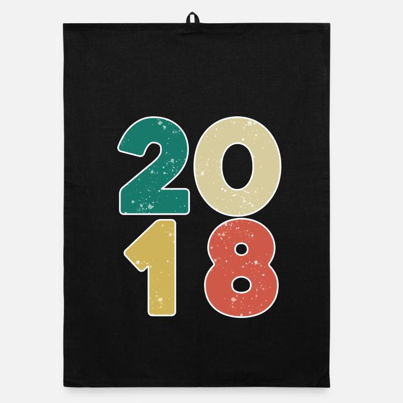 2018 - Year 2018 - Year 2018 Organic dish towel