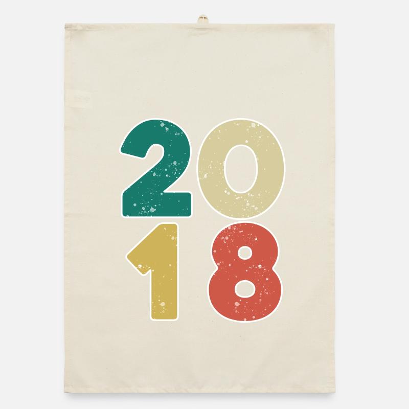 2018 - Year 2018 - Year 2018 Organic dish towel