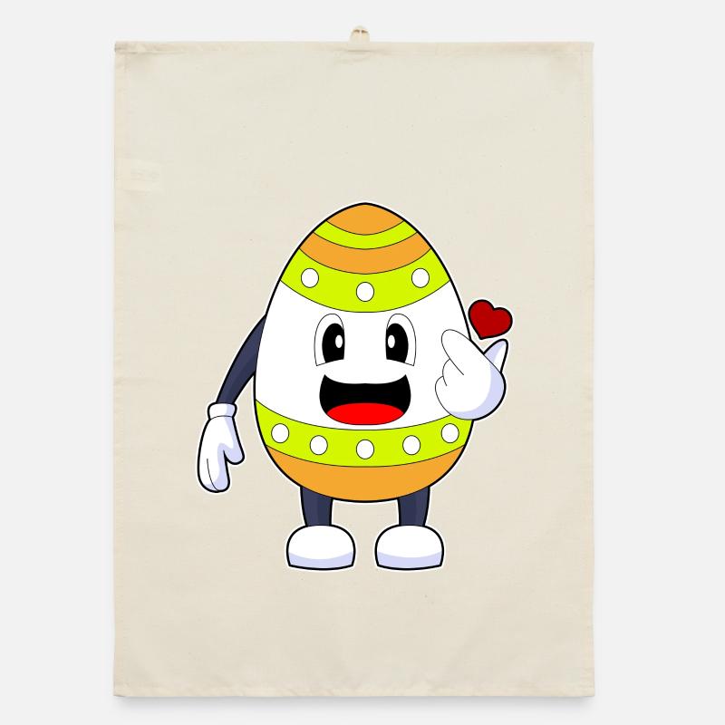 Easter Easter Egg Organic dish towel