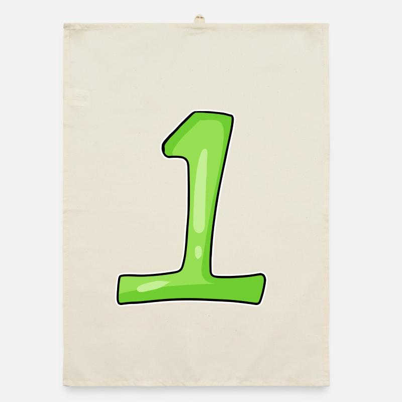 Number 1 Green Organic dish towel