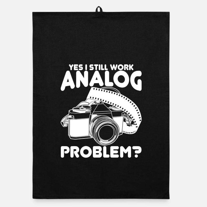 Photography Joke Organic dish towel