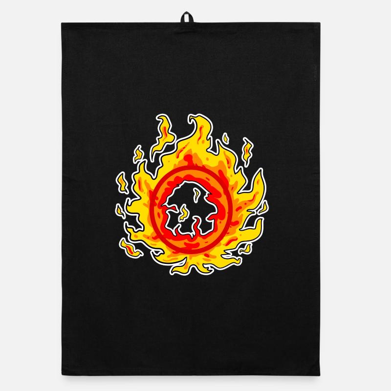 Cercle de feu Torchon bio