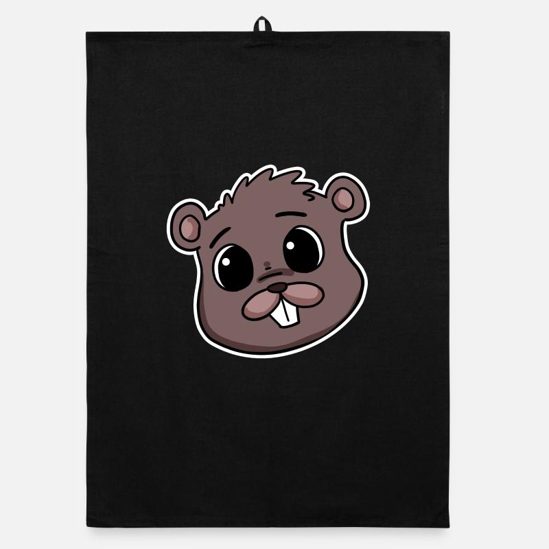 Beaver Head Organic dish towel