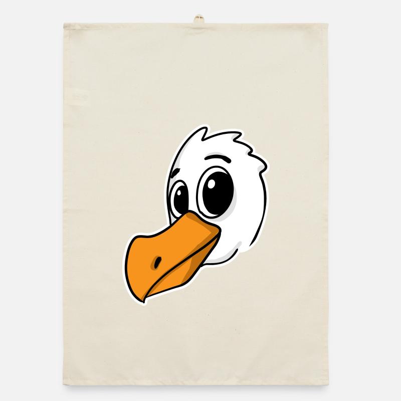Möwe Vogel Nordsee Organic Geschirrtuch