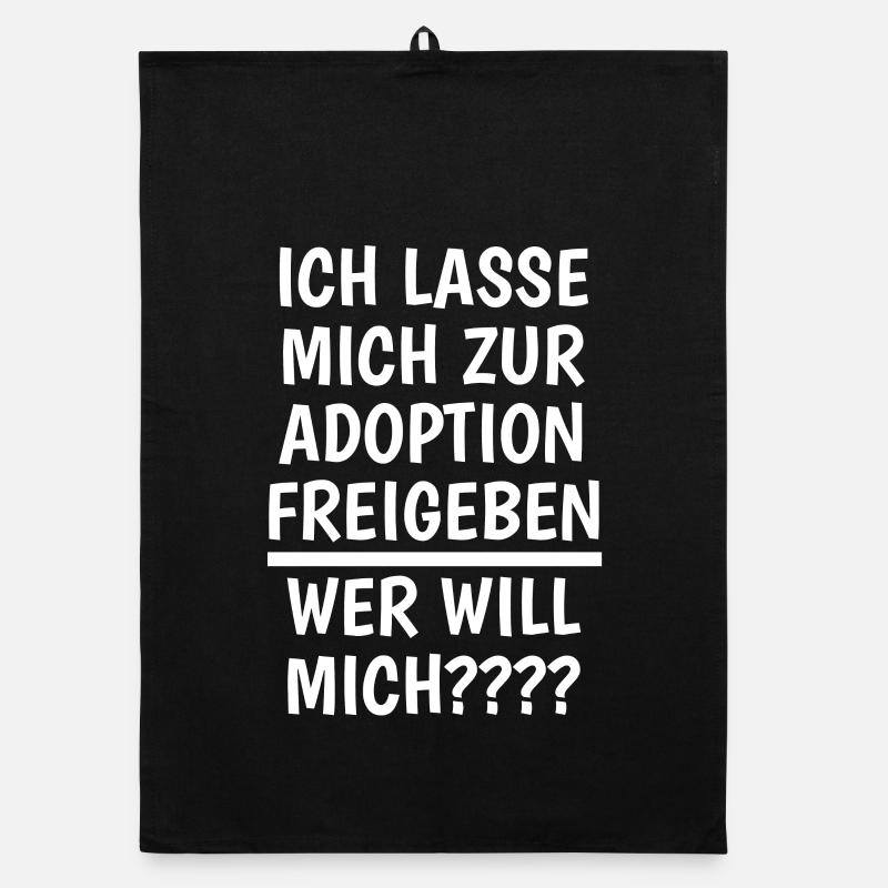 Ich lasse mich zur adoption freigeben,Wer will mic Organic Geschirrtuch