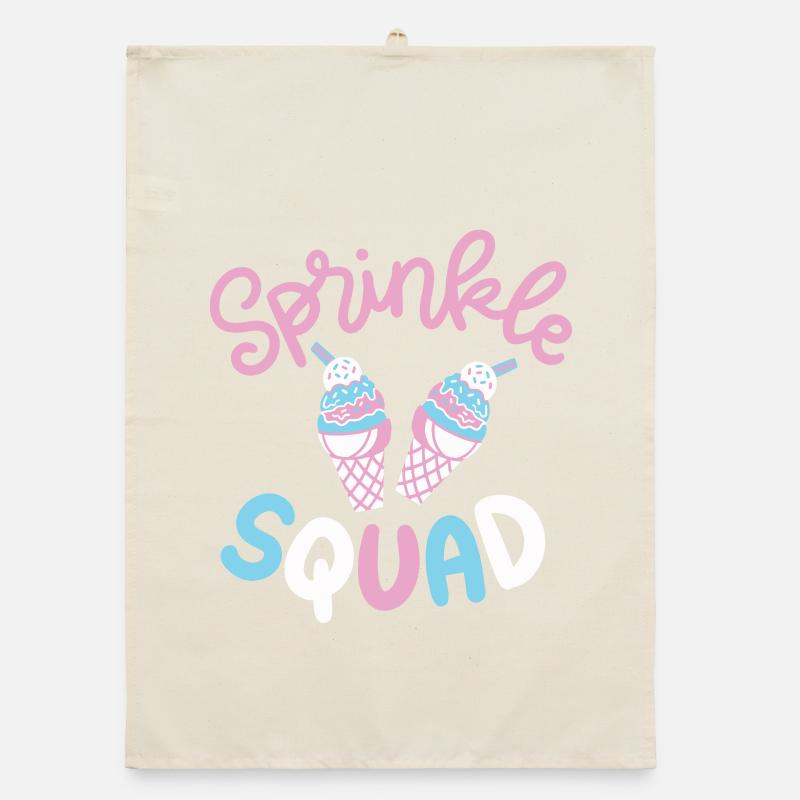 Eiscreme Organic Geschirrtuch