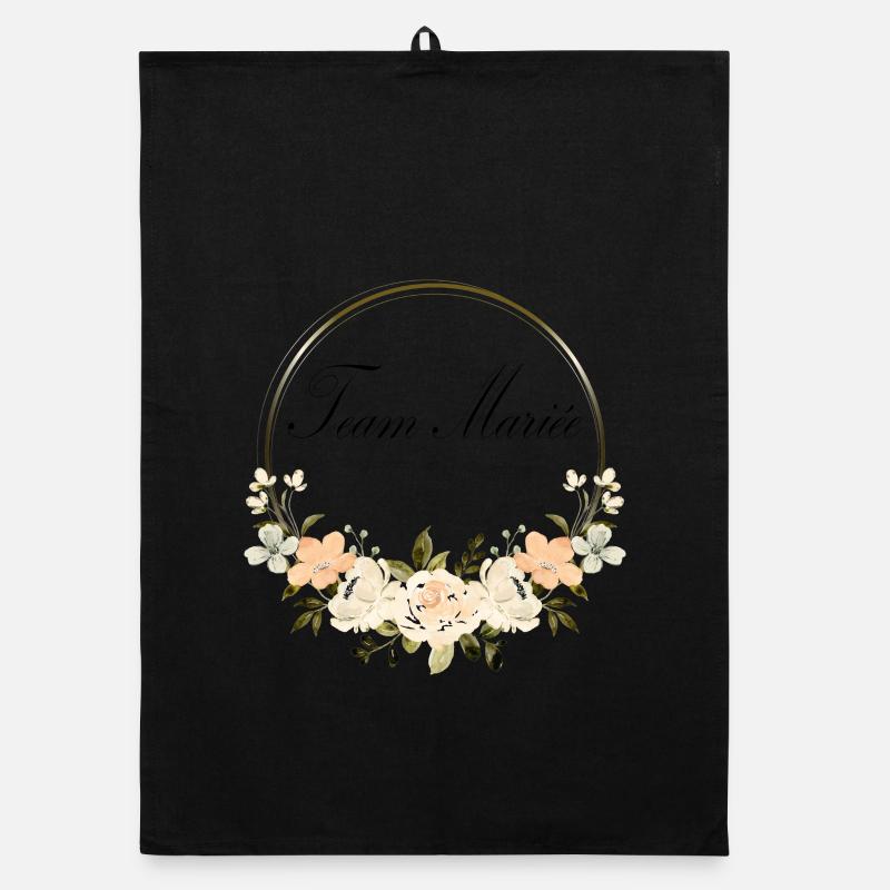 Bride Team Organic dish towel