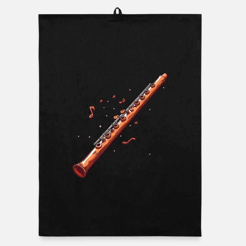 Flûte graphique Torchon bio