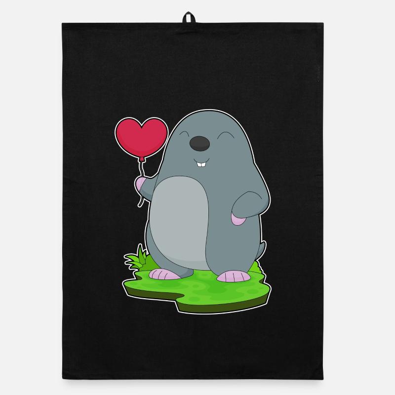 Mole Balloon Organic dish towel