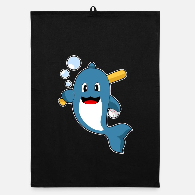 Batte de baseball Dolphin Baseball Torchon bio