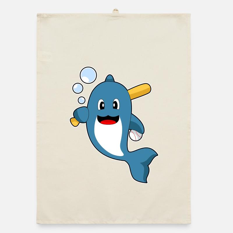 Batte de baseball Dolphin Baseball Torchon bio