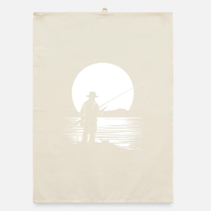 Graphiques de pêche Torchon bio