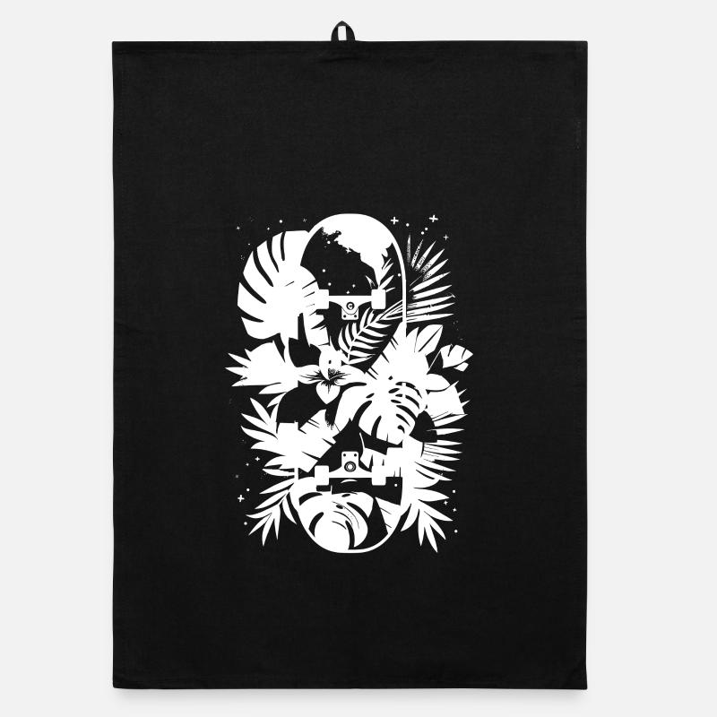 Graphismes de skateboard Torchon bio