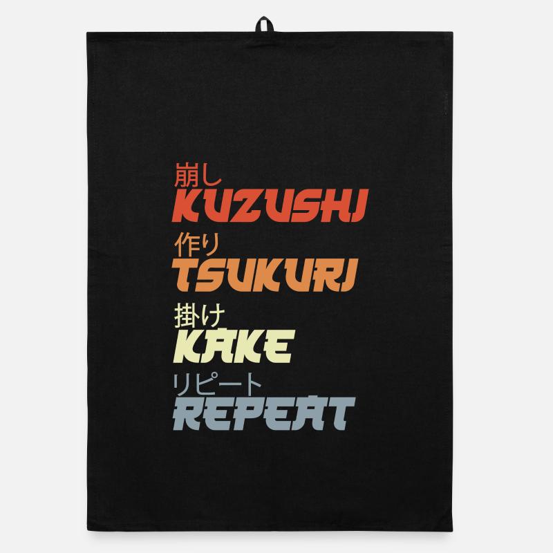 Judo Wurftechniken Organic Geschirrtuch