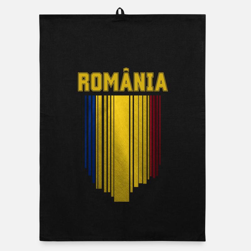 Romanian flag, Romanian pride Organic dish towel