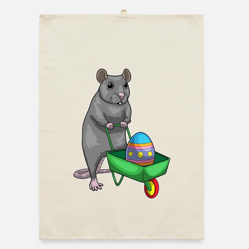 Œuf de Pâques Rat Torchon bio