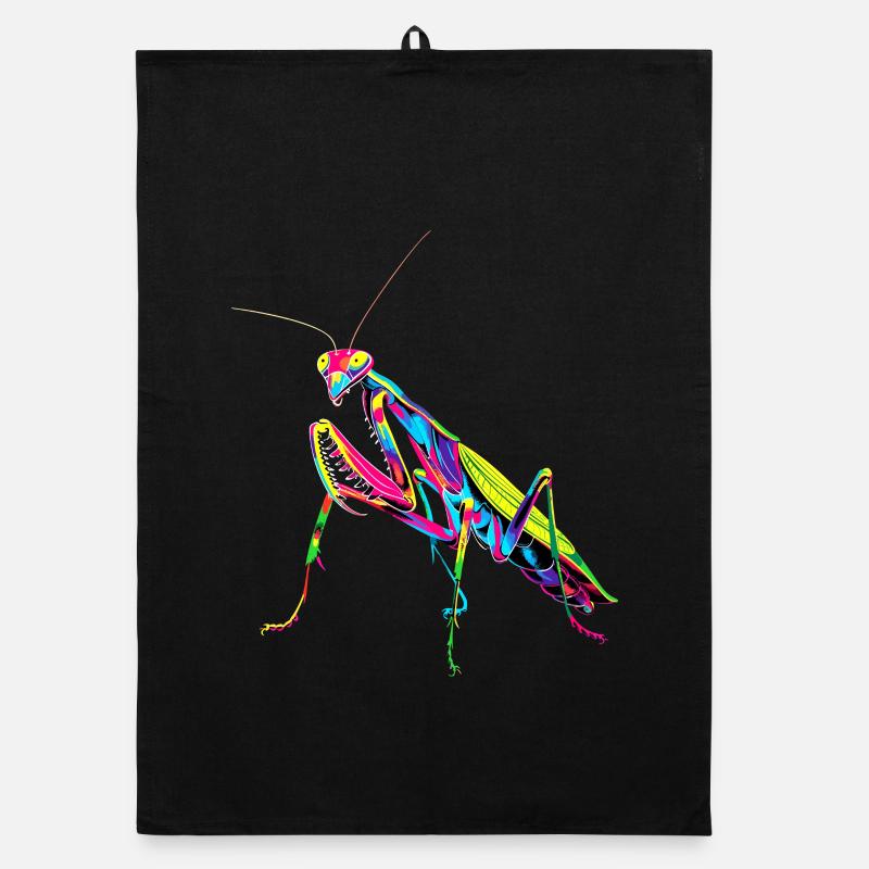 Praying Mantis Praying Mantis Love Mantis Organic dish towel