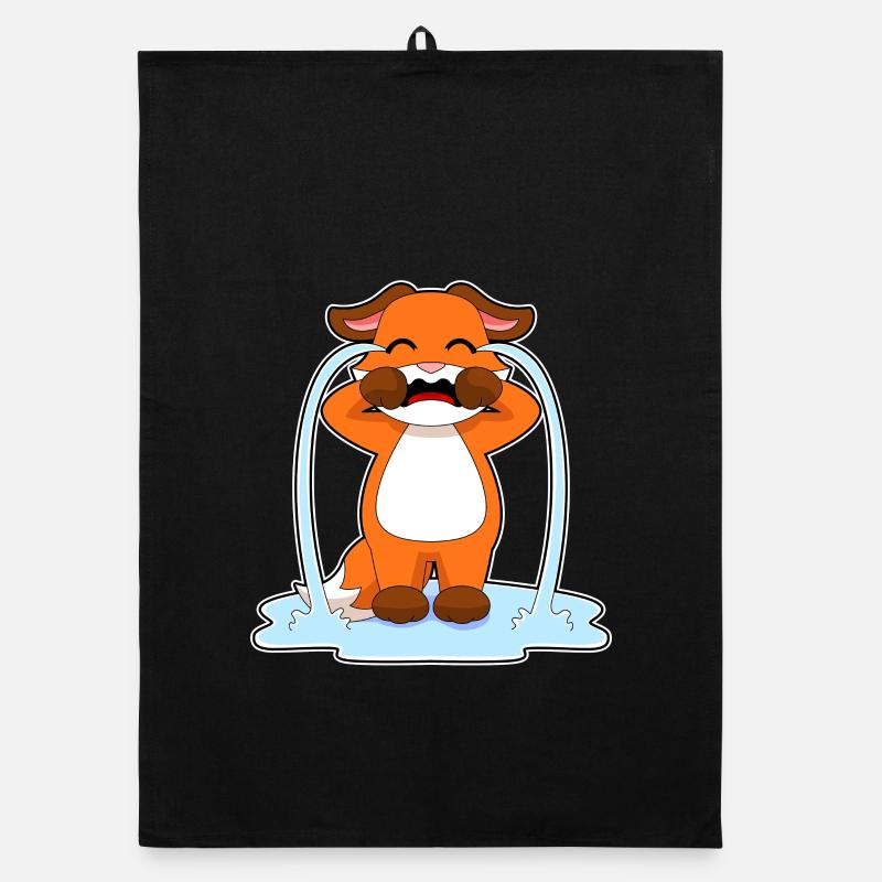 Fox Tears Organic dish towel