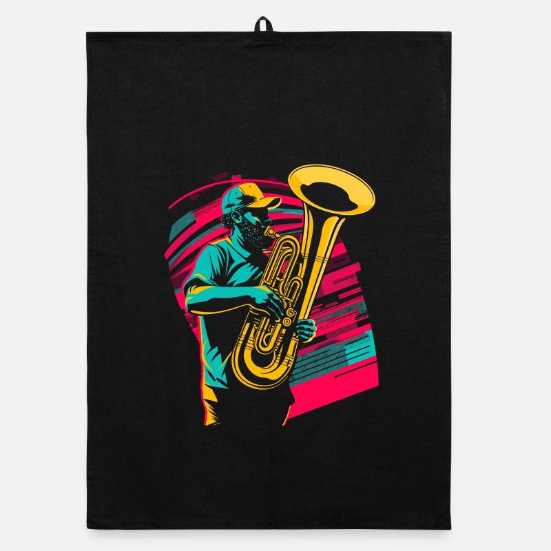 Tuba Player Comic Look Torchon bio