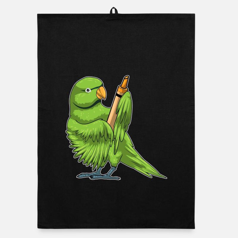 École de crayon Parrot Student Torchon bio