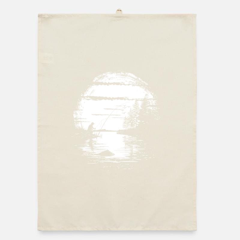 Angling Organic dish towel
