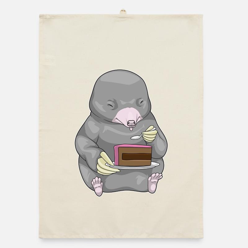 Mole Cake Organic dish towel