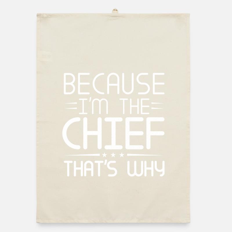 Parce que je suis le chef, c’est pourquoi Torchon bio